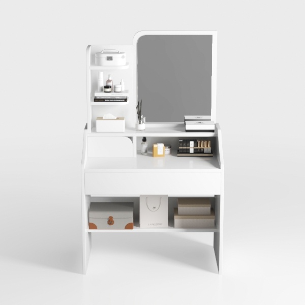 Modern 3 Color Modes LED Lights Vanity Desk with