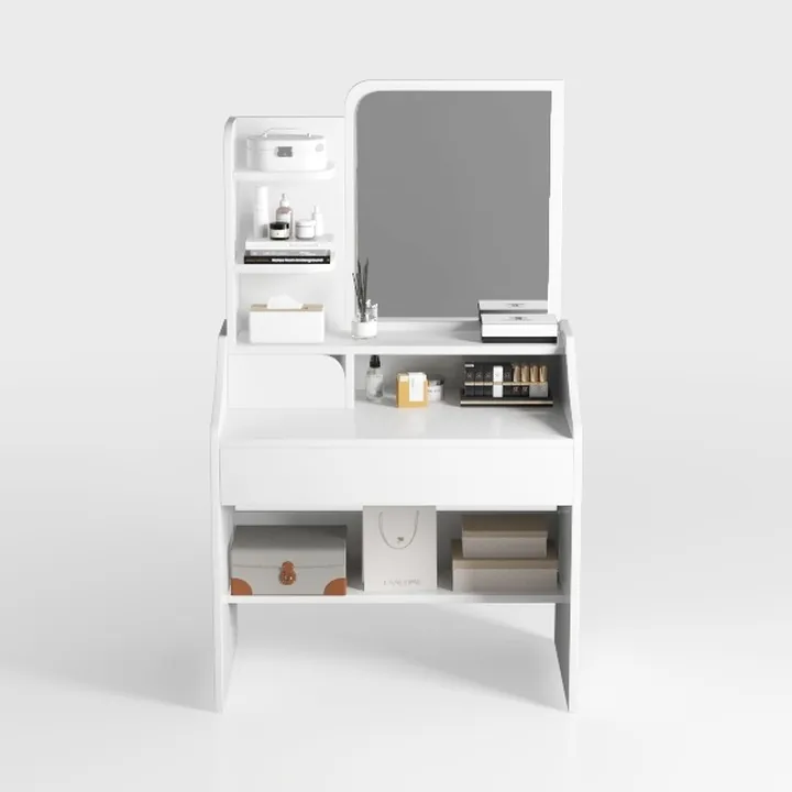 Modern 3 Color Modes LED Lights Vanity Desk with