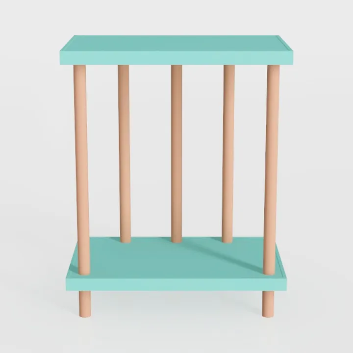 2-Tier Outdoor Side Table, 16" Adirondack Small