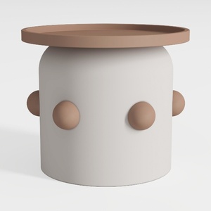 side table-Rounded Furniture