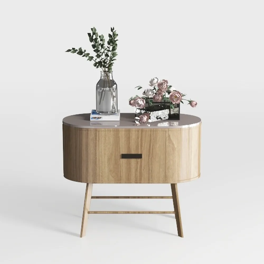 31.5'' Fluted Sideboard Buffet Cabinet, Accent