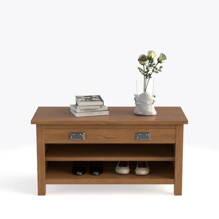 shoe cabinet-Rustic Timber