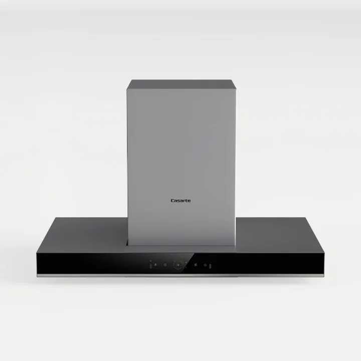 Hauslane 30" Wall Mount Range Hood – Black Stainle