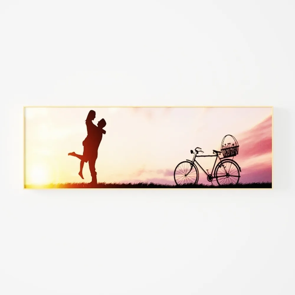 Colorful Flowers Wall Decor for Living Room