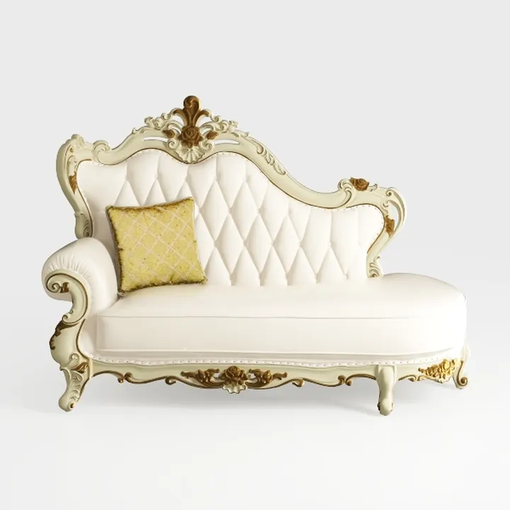 SFSUI 116.1" L-Shaped White Corner Sectional Sofa 