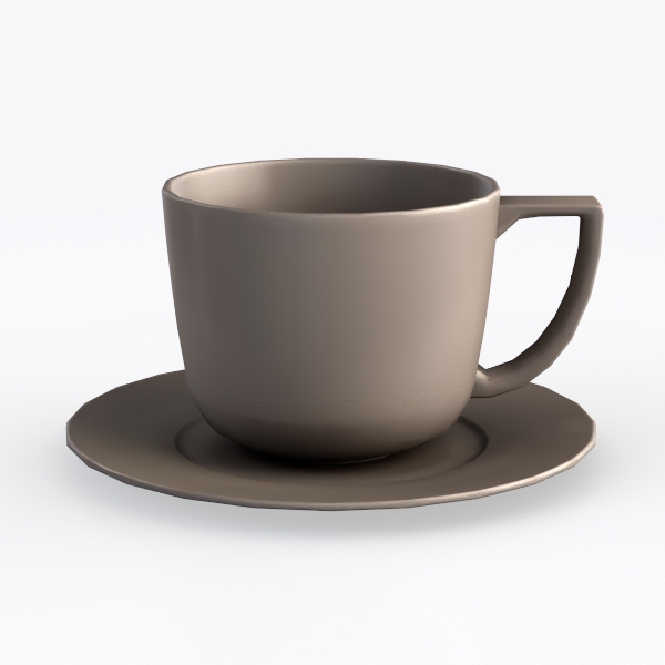 CHINESE PORCELAIN CUP & SAUCER Fog