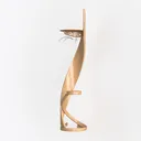 clothes rack-Wooden Furniture Left 45 Degree View