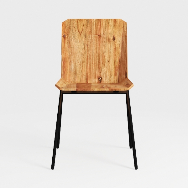 Dining Chairs Set of 2, Modern Faux Leather Chairs