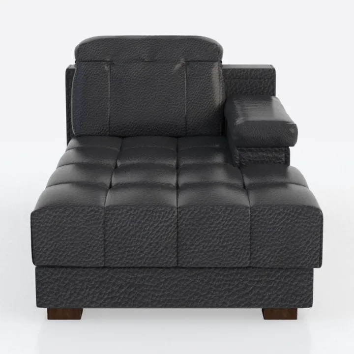 57.5" Oversized Chaise Lounge Chair Indoor