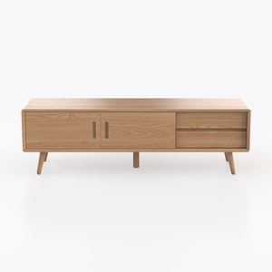 VEVOR Rattan TV Stand, Boho TV Cabinet for 55 inch