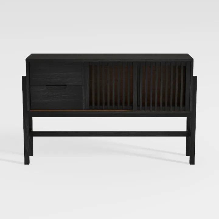 Farmhouse Sideboard Buffet Cabinet,Solid Wood