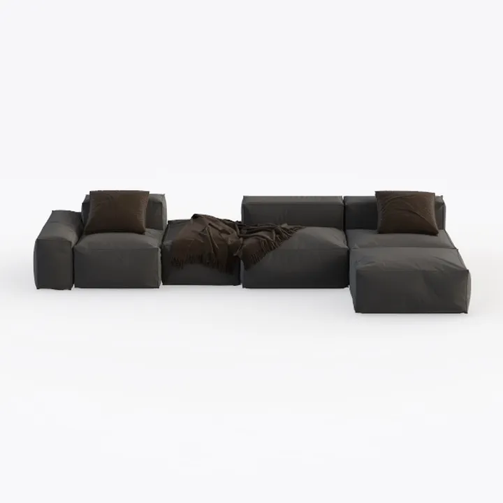 Sectional Sofa Couch,Convertible U Shaped Sectiona