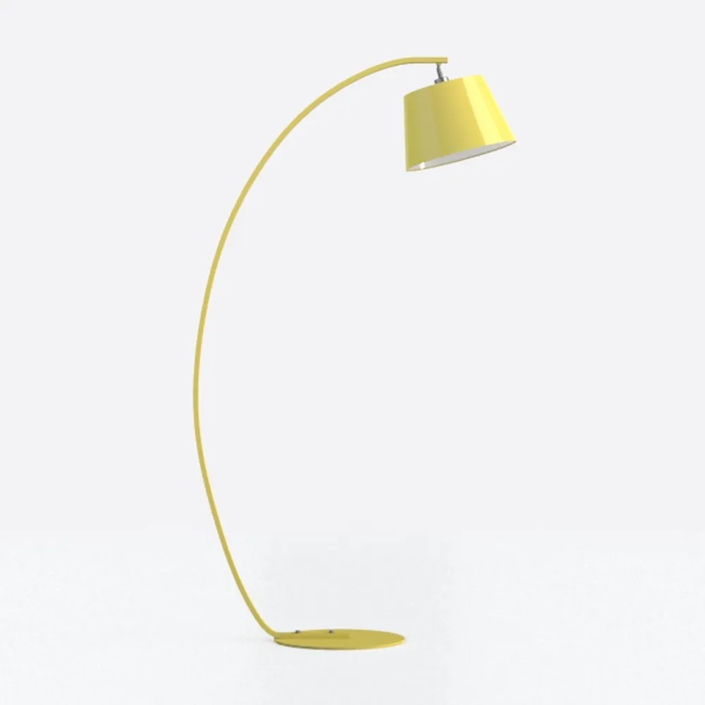 Gold Arc Floor Lamp for Living Room, Floor Lamp