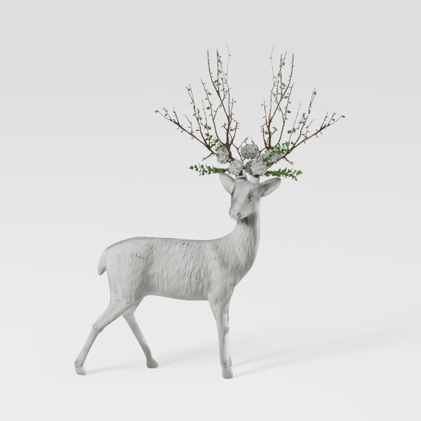 sculpture-White Serenity