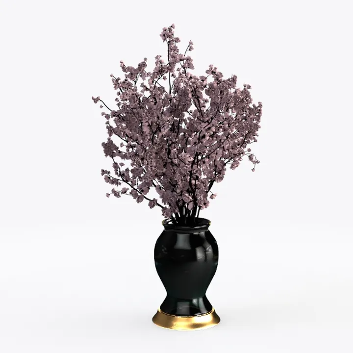 LESING 10pcs Long Stem Artificial Flowers with