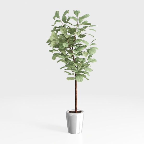 Vase with Greenery, 20pcs Artificial