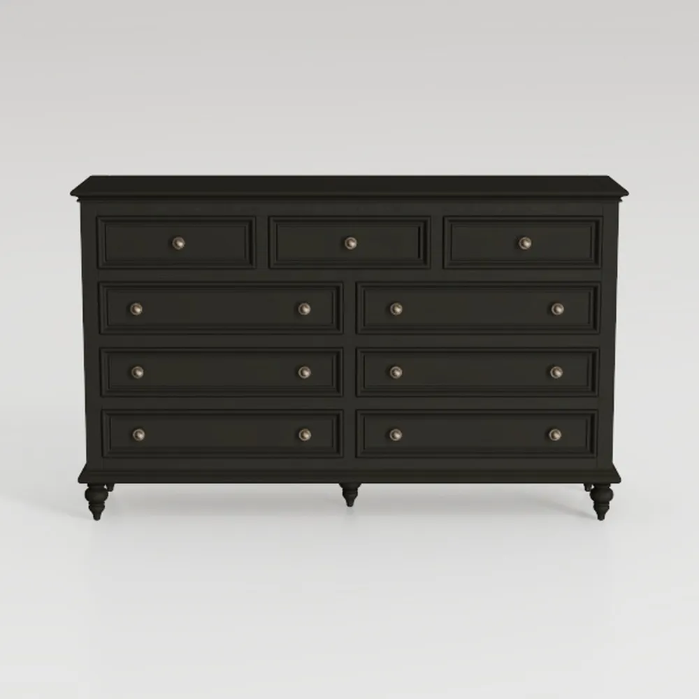 Retro 3 Door Storage Cabinet with Plaid Pattern
