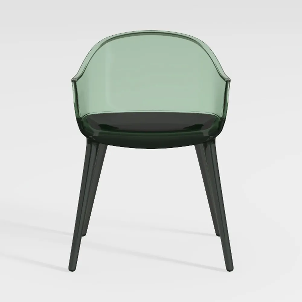 LUNLING Mid Century Modern Faux Leather Dining Cha