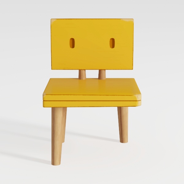 We&#39;re it, Nola Wood Frame Modern Side Chair with U