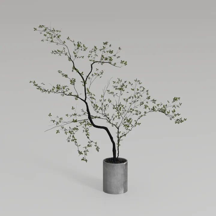 Artificial Mahonia fortunei Tree,5.3ft Tall Fake