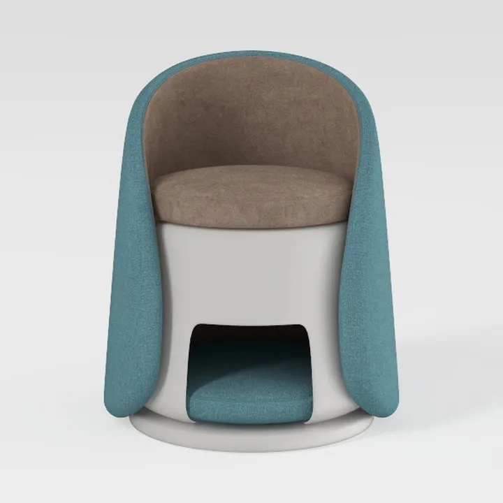 stool-Baby Blue