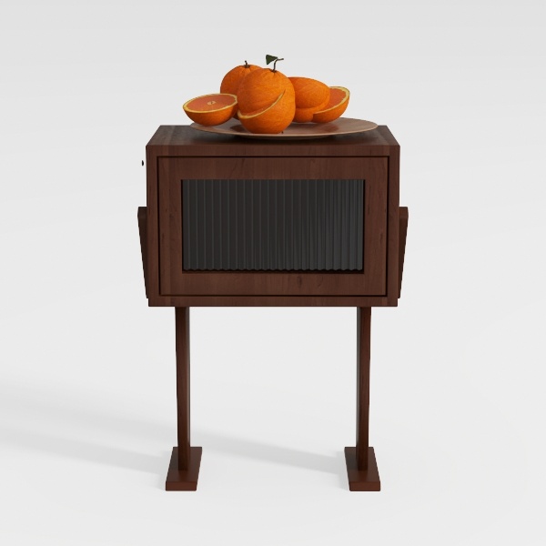 AWASEN Nightstand with Charging Station, Modern