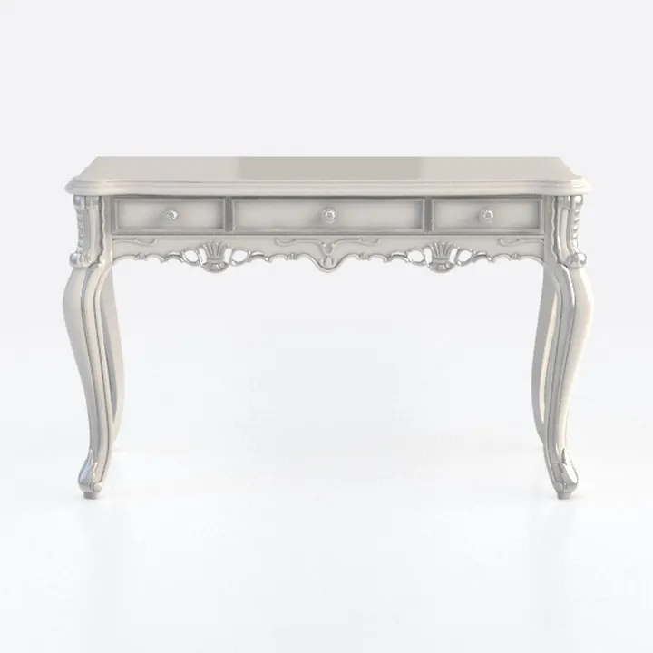 MICHAEL AMINI London Place Vanity Desk - Creamy Pe