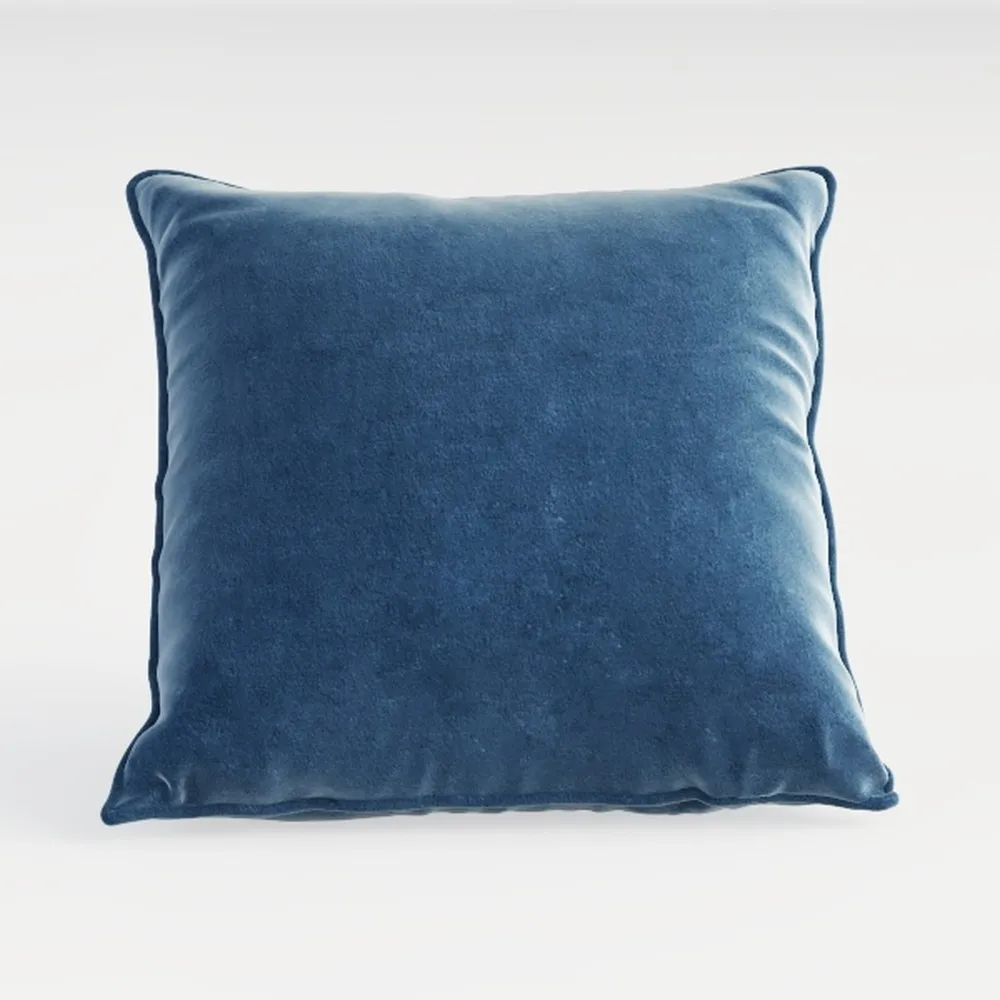 Wave Blue Waterproof Outdoor Throw Pillow Covers