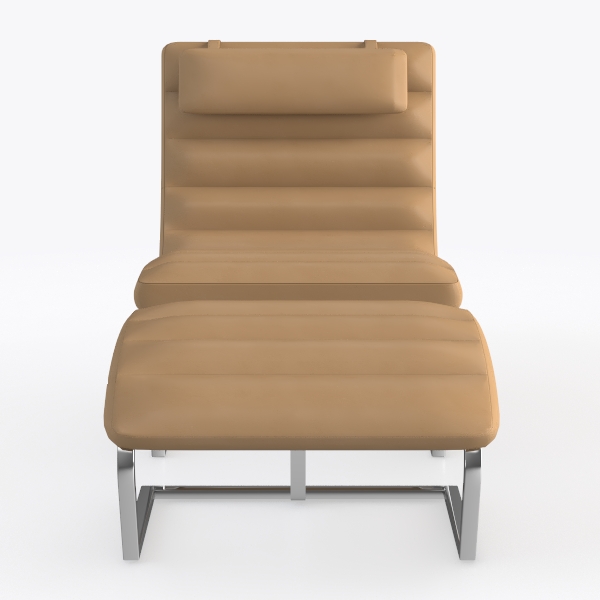 Modern Upholstered Leather Office Chair 180° Swive