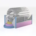 playground equipment-Amusement Park Right 45 Degree View