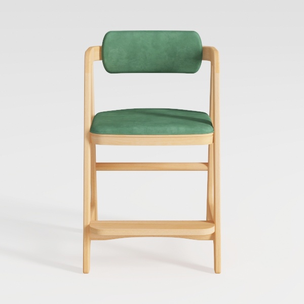 Wahson Green Upholstered Dining Chairs Set of 6