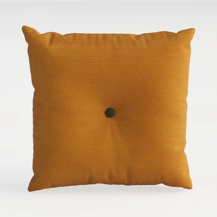 Minimalist Corduroy Square Throw Pillow 3D Model