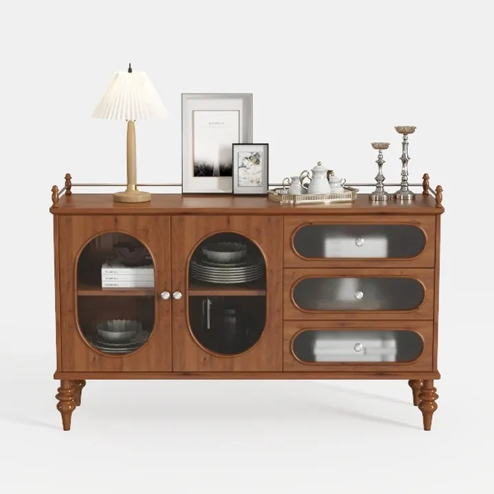 CANMOV 47" Buffet Cabinet with Storage, Mid
