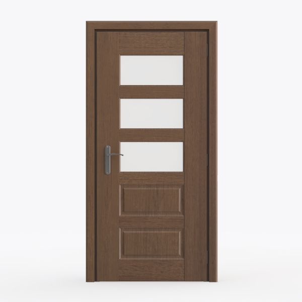 VDOMDOORS Front Exterior Prehung Metal-Plastic