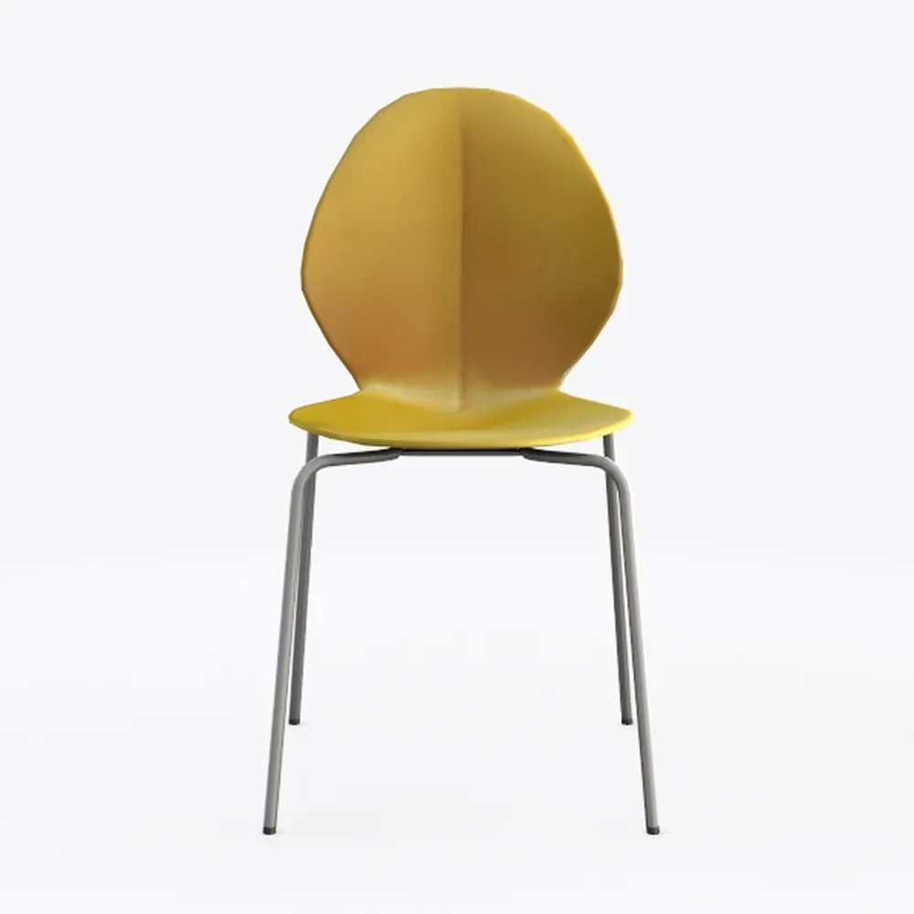 We're it, Nola Wood Frame Modern Side Chair with U