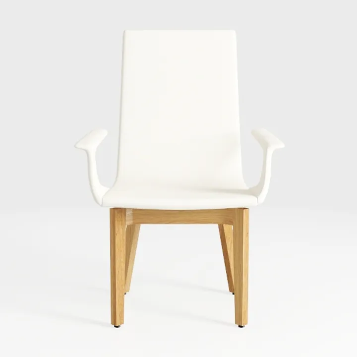 Giantex Mid-Century Modern Accent Chair, Sherpa Fa