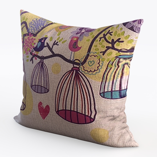 Boho Pillow Covers 18x18 Set of 2 Green Gold