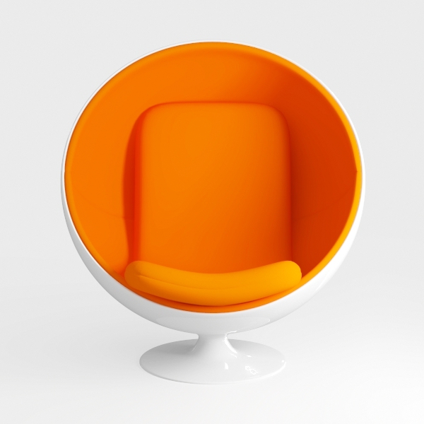 PU Leather Upholstered Vanity Chair Cute Desk Chai