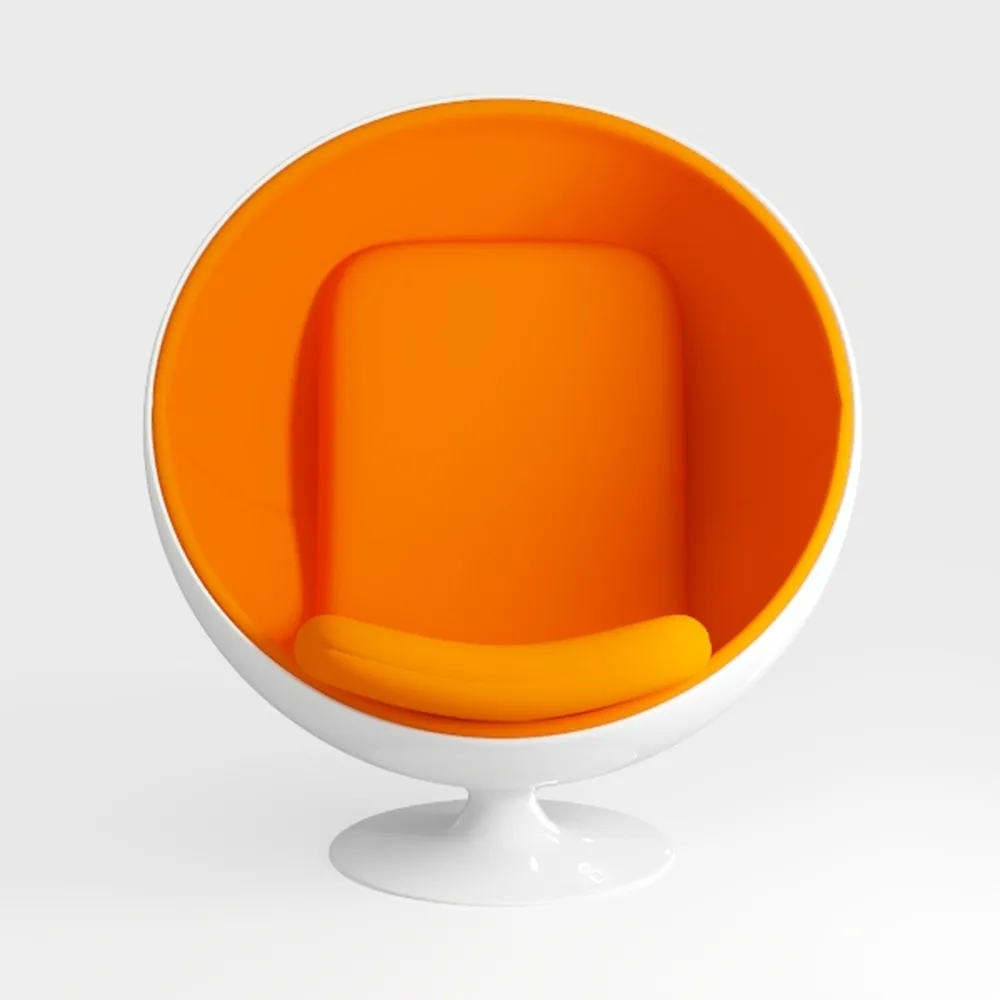 PU Leather Upholstered Vanity Chair Cute Desk Chai