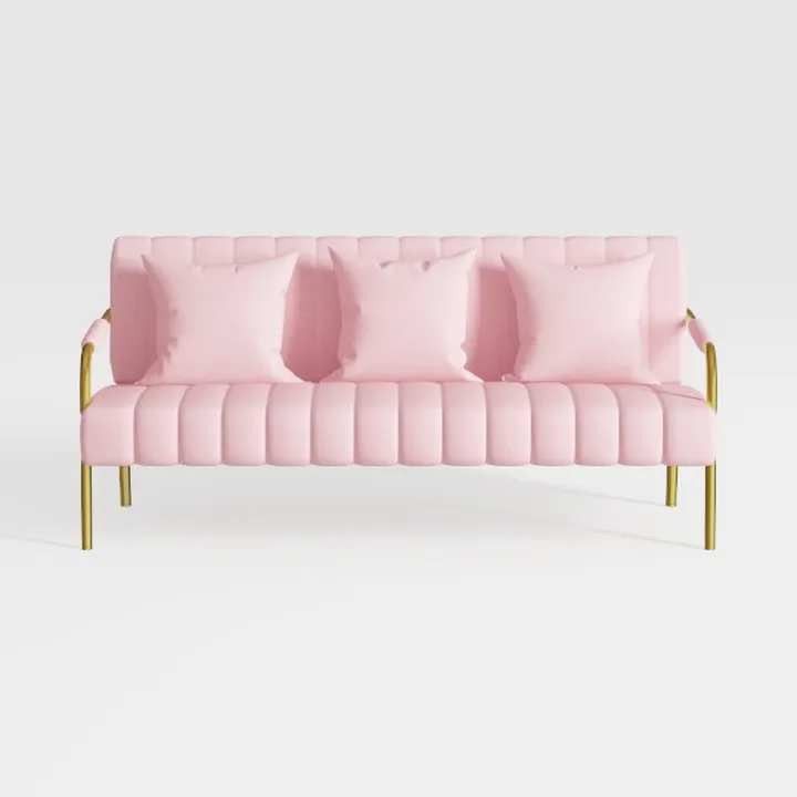 TYBOATLE 65" W Velvet Modern Convertible Folding
