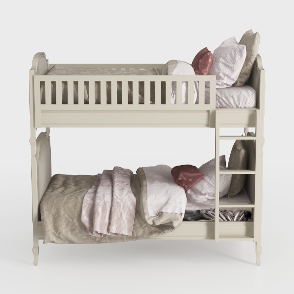 QUJEON Bunk Bed Twin Over Twin,Bunk Beds for Kids 