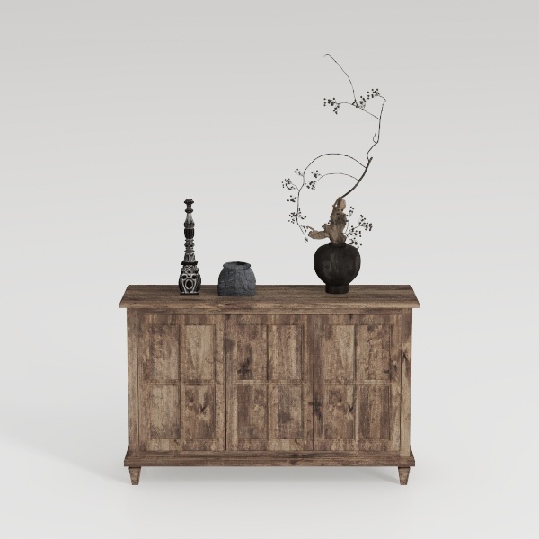 WAMPAT Farmhouse End Table Set of 2,Sofa Side