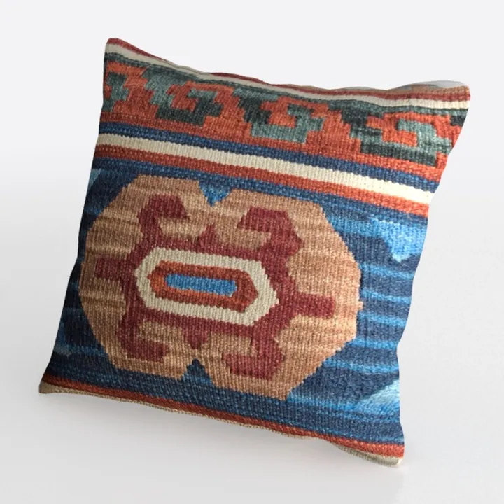 Teal Brown Yellow Southwest Outdoor Waterproof