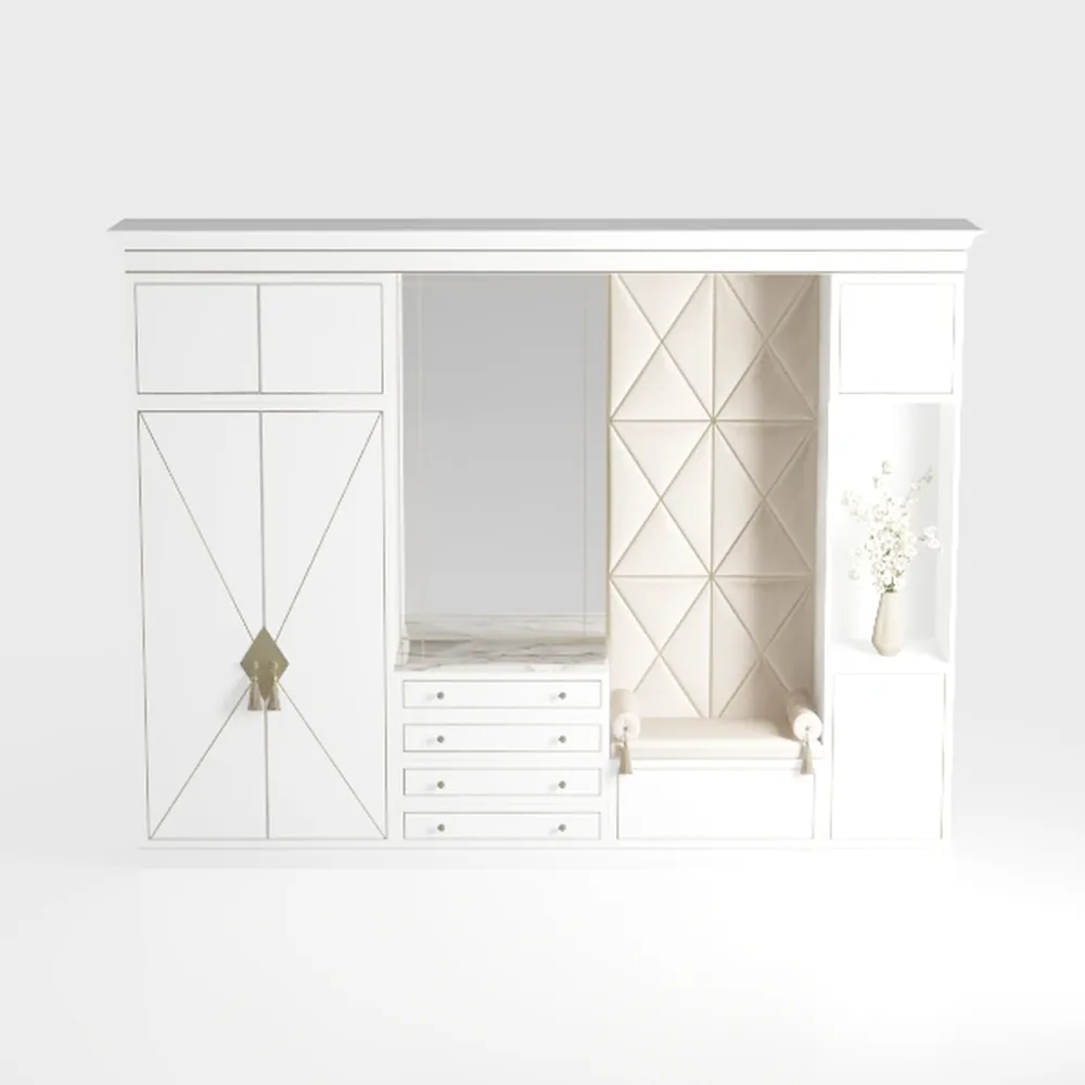 Sideboard Buffet Cabinet with Storage Set of 2