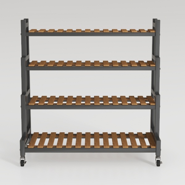 3 Tier Shoe Rack for Closet, Shoe Organizer with 5