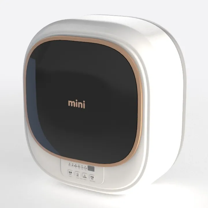 Minimalist Wall Mounted Mini Washing Machine 3D Model