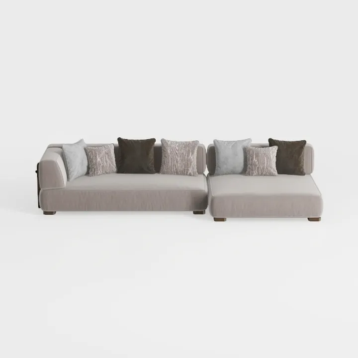 Legend Vansen Velvet Sofa sectional for Living Roo