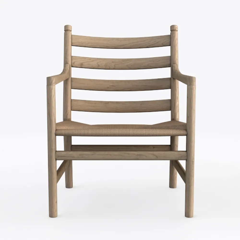 Giantex Mid Century Modern Accent Chair, Wooden Ar