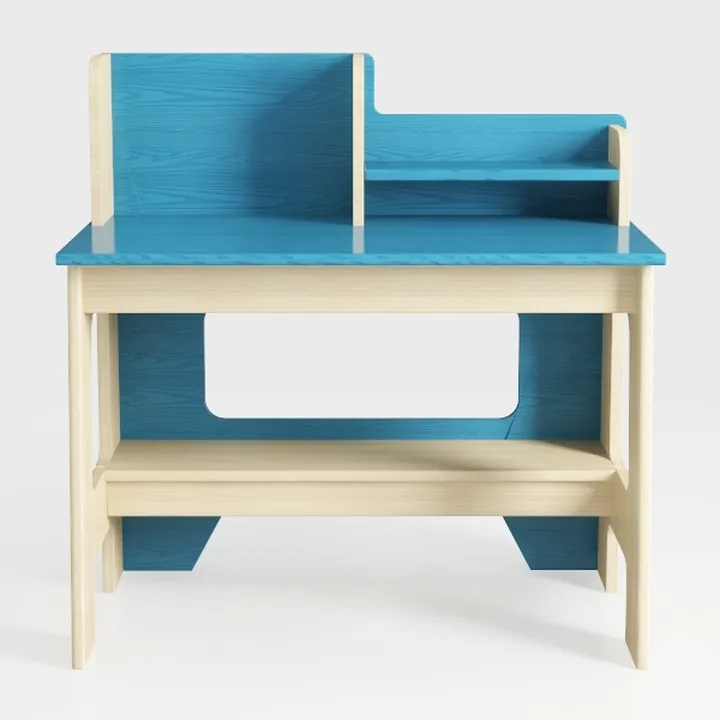 Generico Vassoio Pieghevole da Comodino, Tavolo per Computer Portatile, scrivania Moderna in Legno per Computer con Spazio di archiviazione, scrivania per Ufficio con cassetti e Ripiani per Studio, p