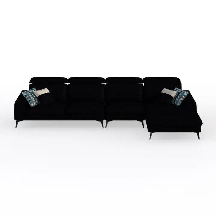 NicBex Modern L-Shaped Chaise Sectional Sofa,